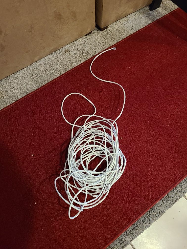 Cat 5 cable 35' or longer