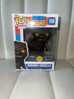 Funko Pop Burning Godzilla #1316 FYE Exclusive
