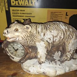 Bear Movement Clock From The 50s 