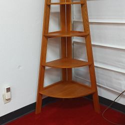 Corner Shelf Unit 63 Inches Tall