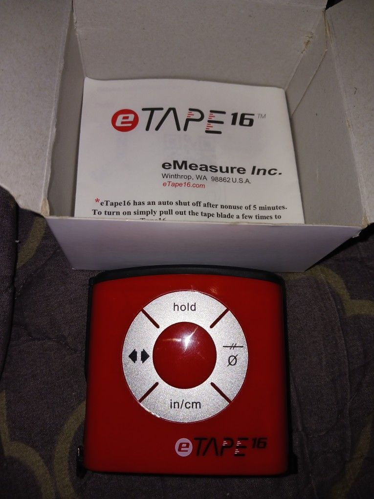 eTape digital tape measure