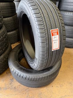 235/55R19 MICHELIN PRIMACY All season full pair 2 tires 90% life