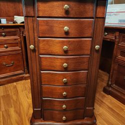 Tall Jewelry Cabinet 