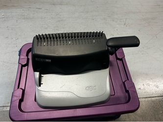 Binding machine and Combs