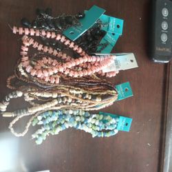 17 Mixed Material Beads 