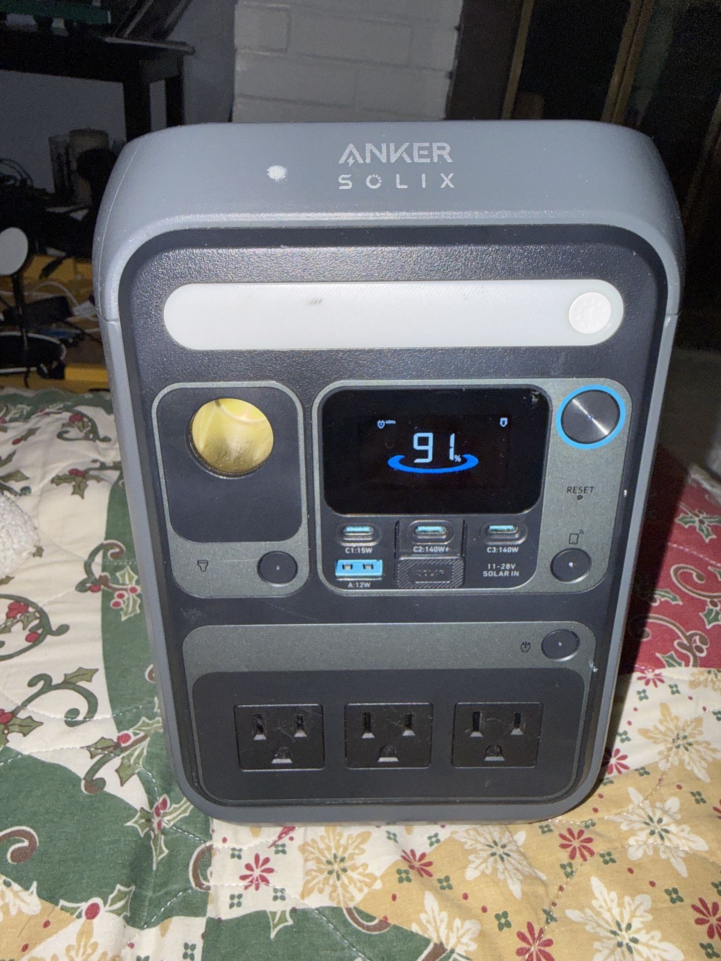 Anker SOLIX C300 Portable Power Station - 288Wh| 300W