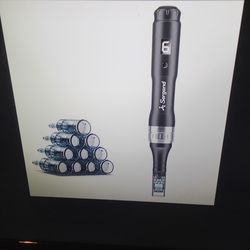 New Sergand pro micro needling derma roller pen 10pcs set with rechargeable battery