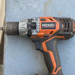 RIDGID 18V r(contact info removed) heavy duty drill (NO BATTERY)