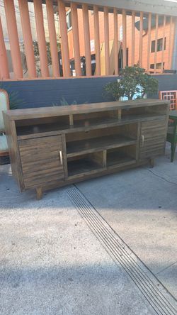 Solid wood made by legend TV console Cabinet