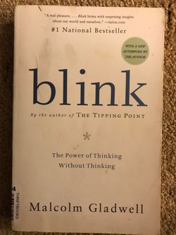 Blink Malcolm Gladwell