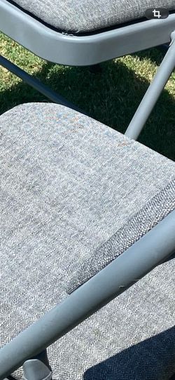 Pair of Fabric Folding Chairs