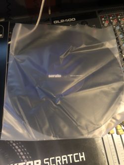 DJ scratch record