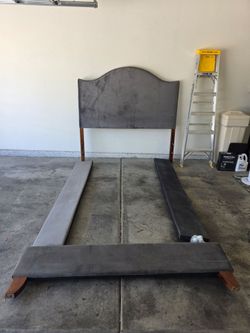 Queen Upholstered Bed Frame - RC Willey