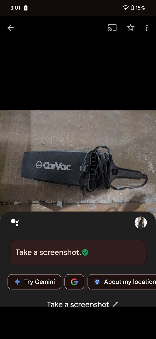 Black & Decker Car Vacuum