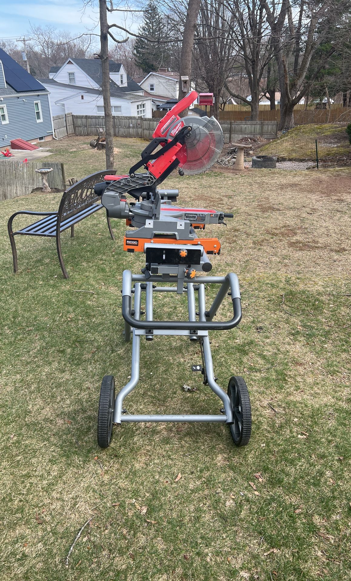 Milwaukee Battery Chop Saw