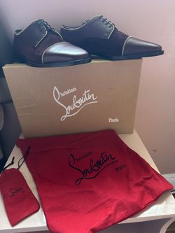 Christian Louboutin BRUNO ZIP FLAT CALFINEAU VELOURS