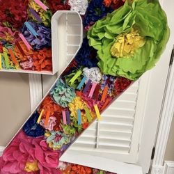 Fiesta Number #2 For A Birthday Party Or Background display, birthday decoration. Great large photo prop.