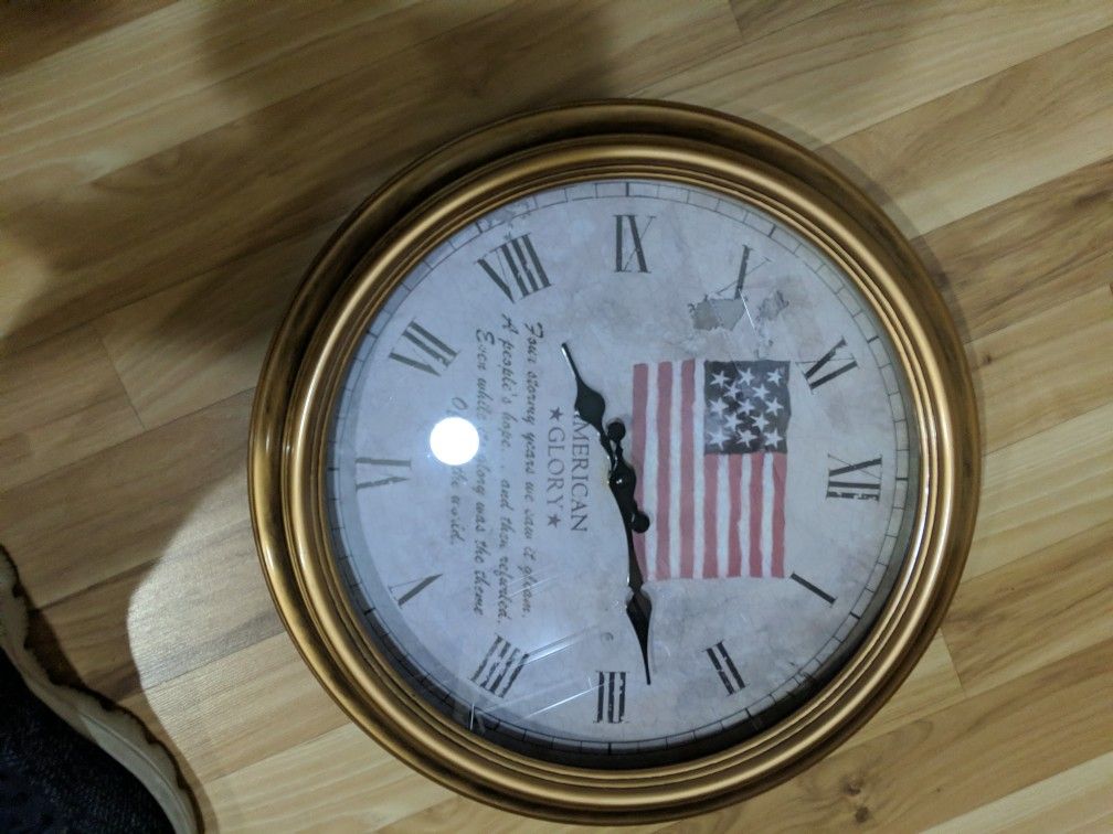 Patriotic Clock