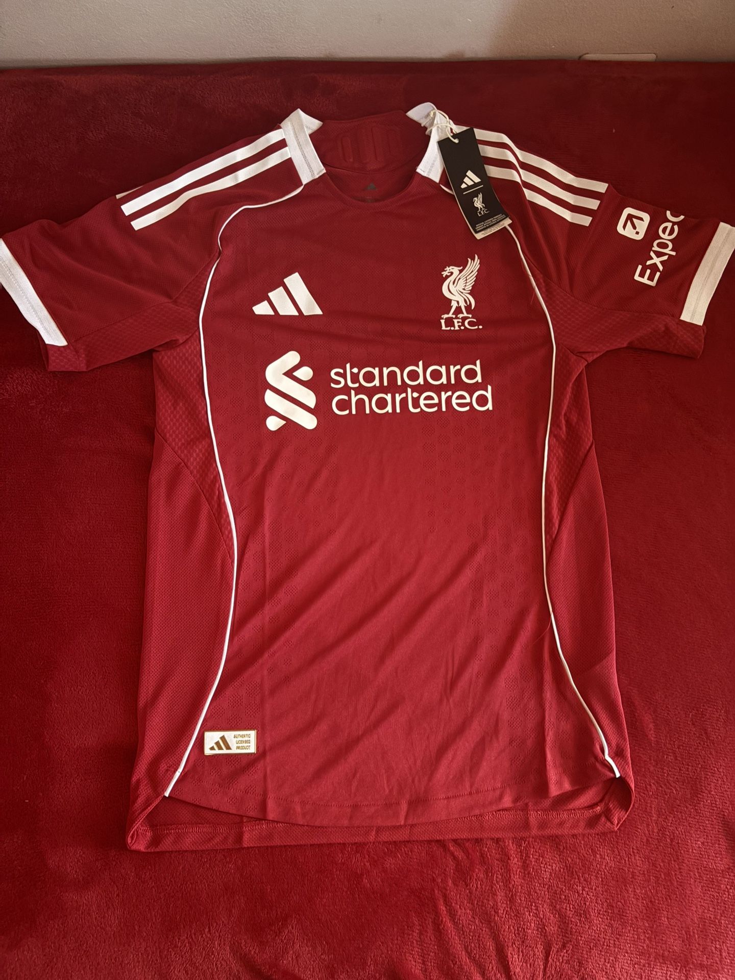 LIVERPOOL FC 25/26 HOME AUTHENTIC JERSEY