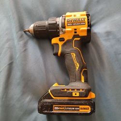 Dewalt Brushless Drill Driver 20 Lithium W/battery 