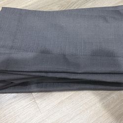 Two Grey 42inx84in Eclipse Blackout Curtains