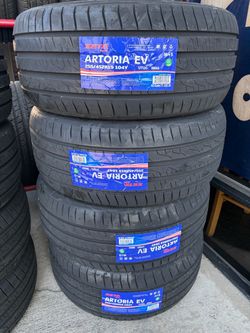 255-45-19 Zeta Artoria EV(Electric Cars) New Tire Set $535 Free Installation