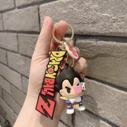 Dragon Ball Z Vegeta keychain