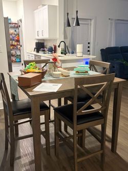 Dining table with 4 chairs