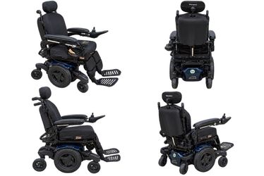 Quickie QM-710 Power Wheelchair- New Batteries