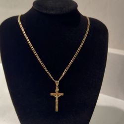 Gold Chain And Pendant 