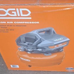 New Ridgid 6 Gal Air Compressor