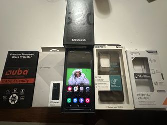 8k camera Samsung Galaxy S20 ultra 5G u1 model UNLOCKED BUNDLE