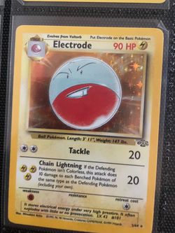 Pokemon Card Electrode