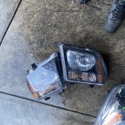 2005 2007 Nissan Frontier Pathfinder Driver Left Passenger Right Headlight 