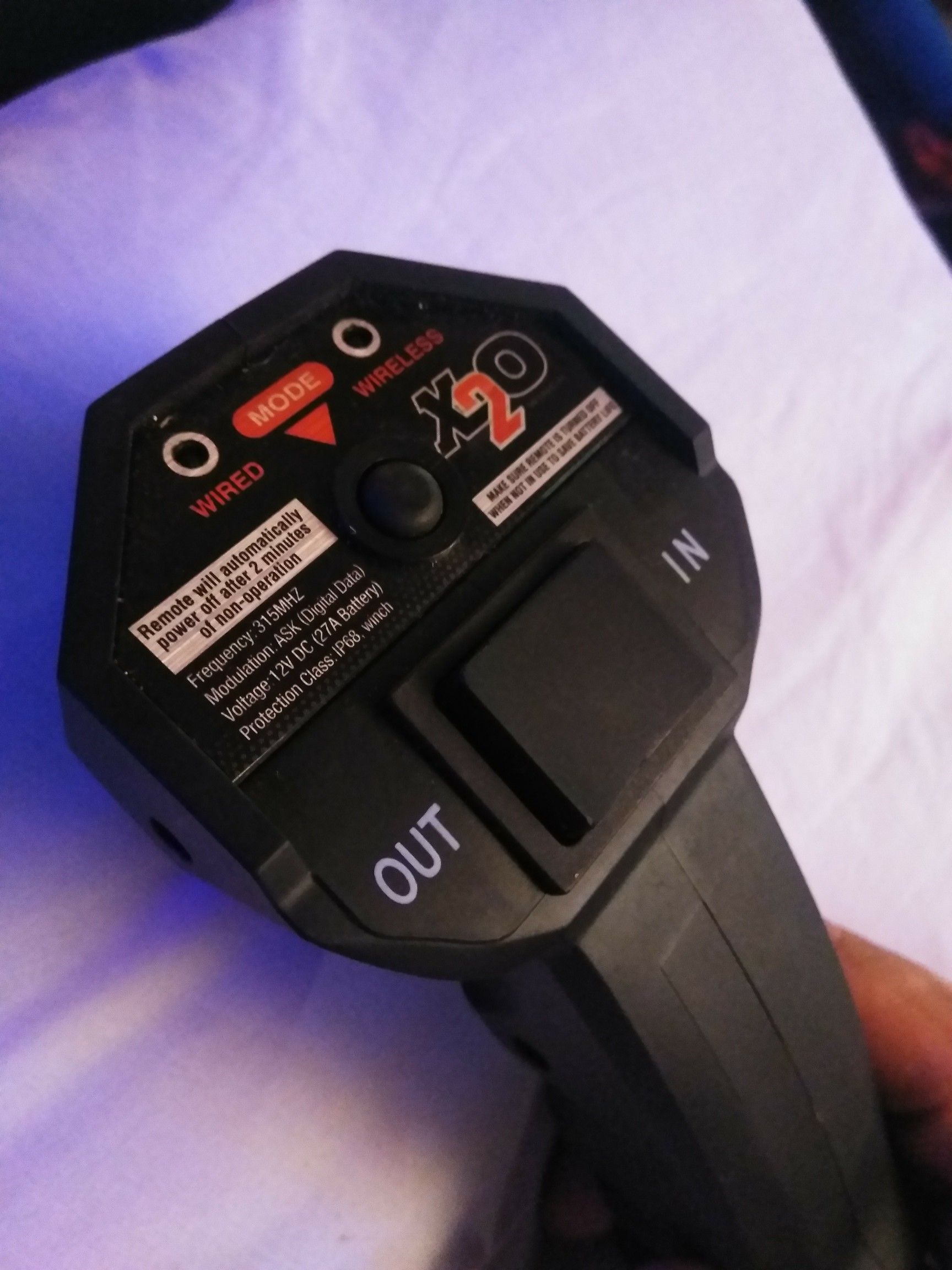 Smittybilt 97510-50 to Remote Control Wireless X20 Gen 2