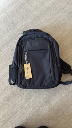 NEW NEVER USED Black Matein Laptop Backpack