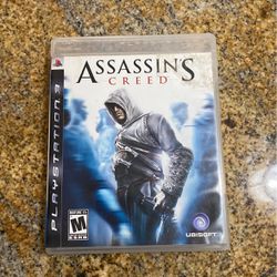 Assassin's Creed (Sony PlayStation 3, 2007) PS3 W/ Manual! Black Label! 