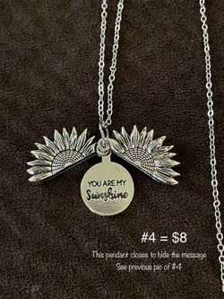 Such A Cool And Pretty Necklace!!