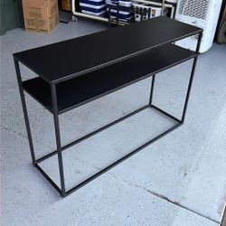 Glasgow Metal Console Table - Black