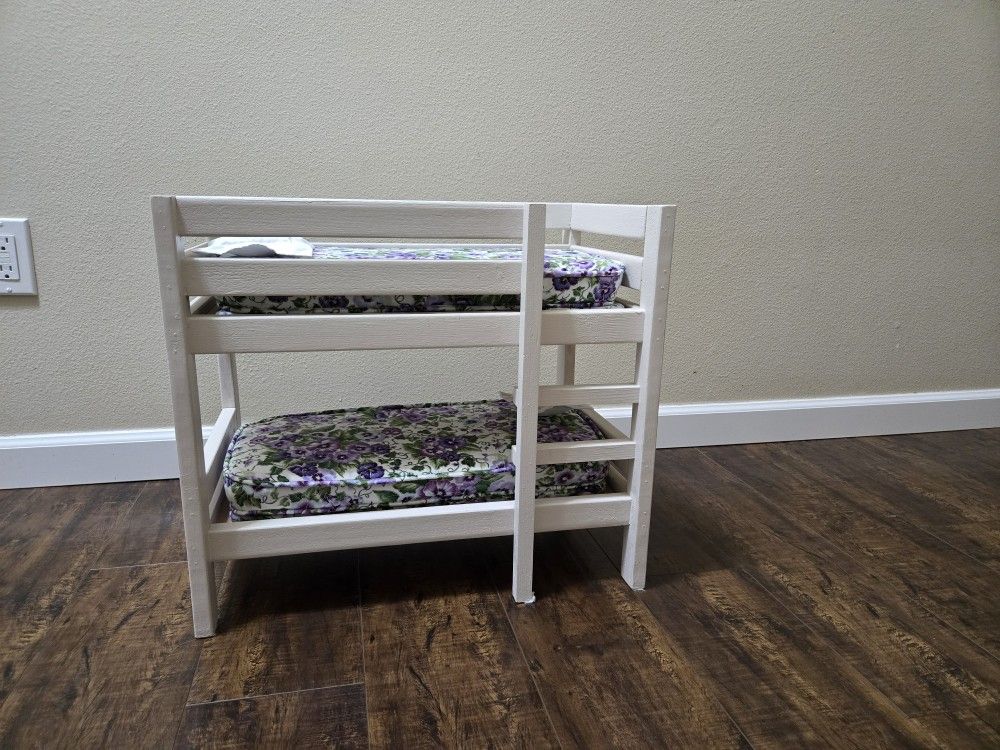 Wooden Doll Bunk Bed
