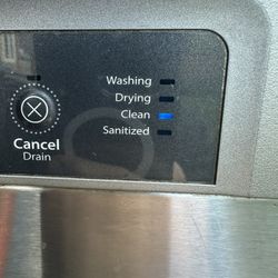 Whirlpool Stainless Steel Dishwasher 