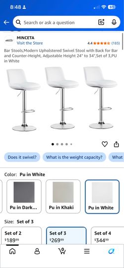Mi veta barstools