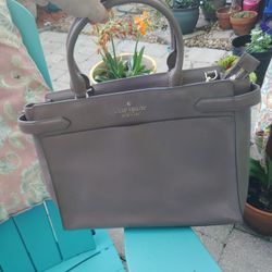 Kate Spade Tan Leather Large Bag 