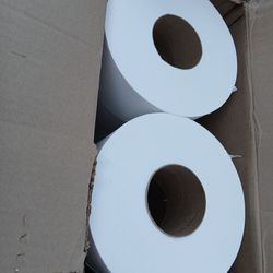 New Georgia Pacific envision Jumbo Jr. Bathroom Tissue Roll, Septic Safe, 2-Ply, 3.3" x 1,000 ft, White, 8 Rolls/Carton