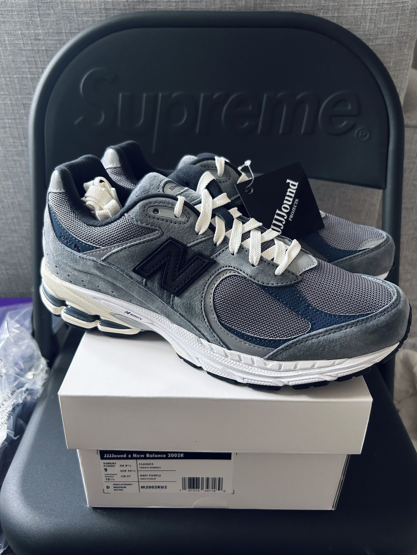 New Balance 2002R x JJJJound Storm Blue
