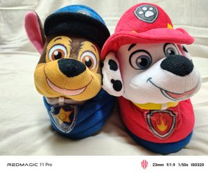 🎀☃️Paw Patrol Plush Slippers Kids Size 9-10☃️🎀