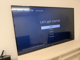 60” ONN smart TV
