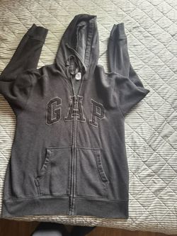 Charcoal Gap Zip Up
