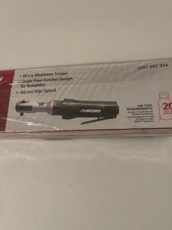 Husky 3/8 In Air Ratchet Brand New