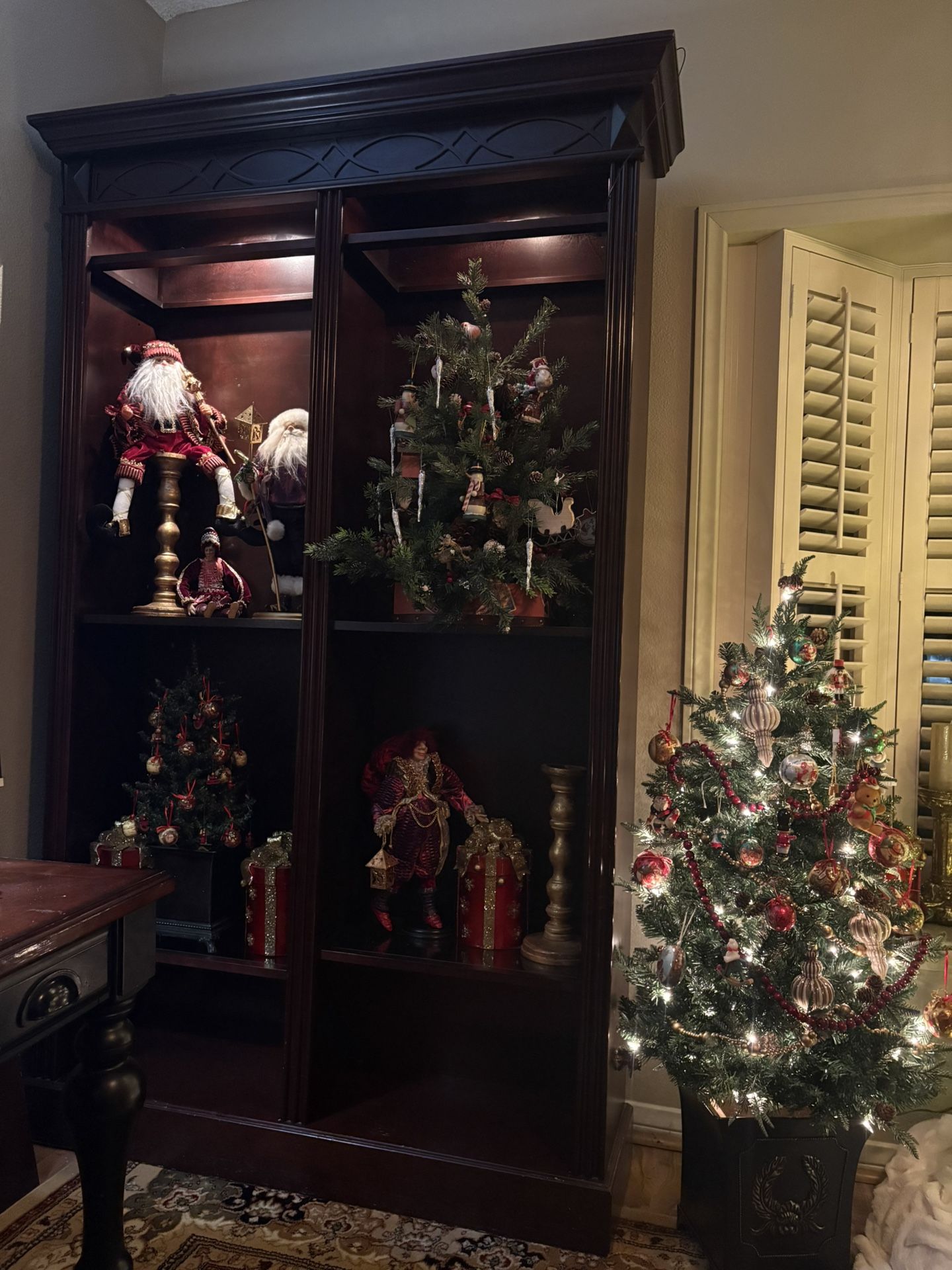 10’ X 4’ Book Shelve with lights 